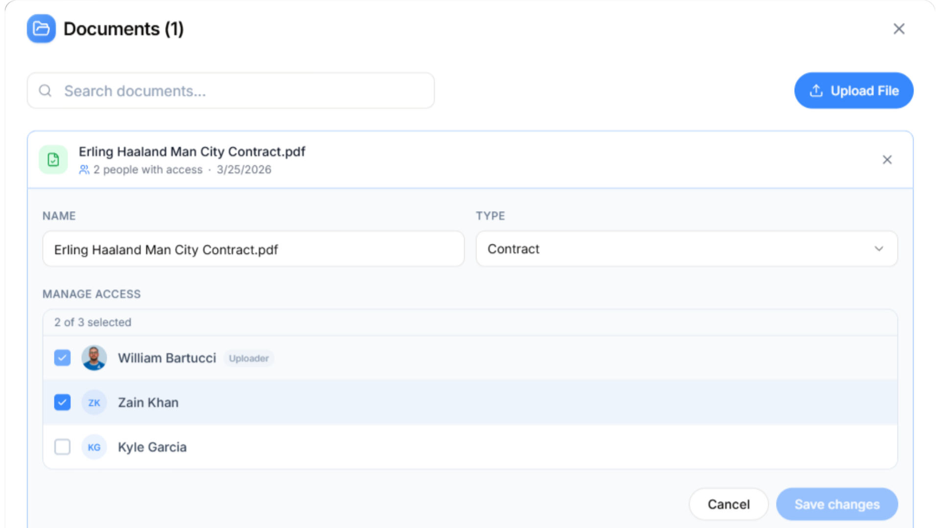 Notes & Files screenshot